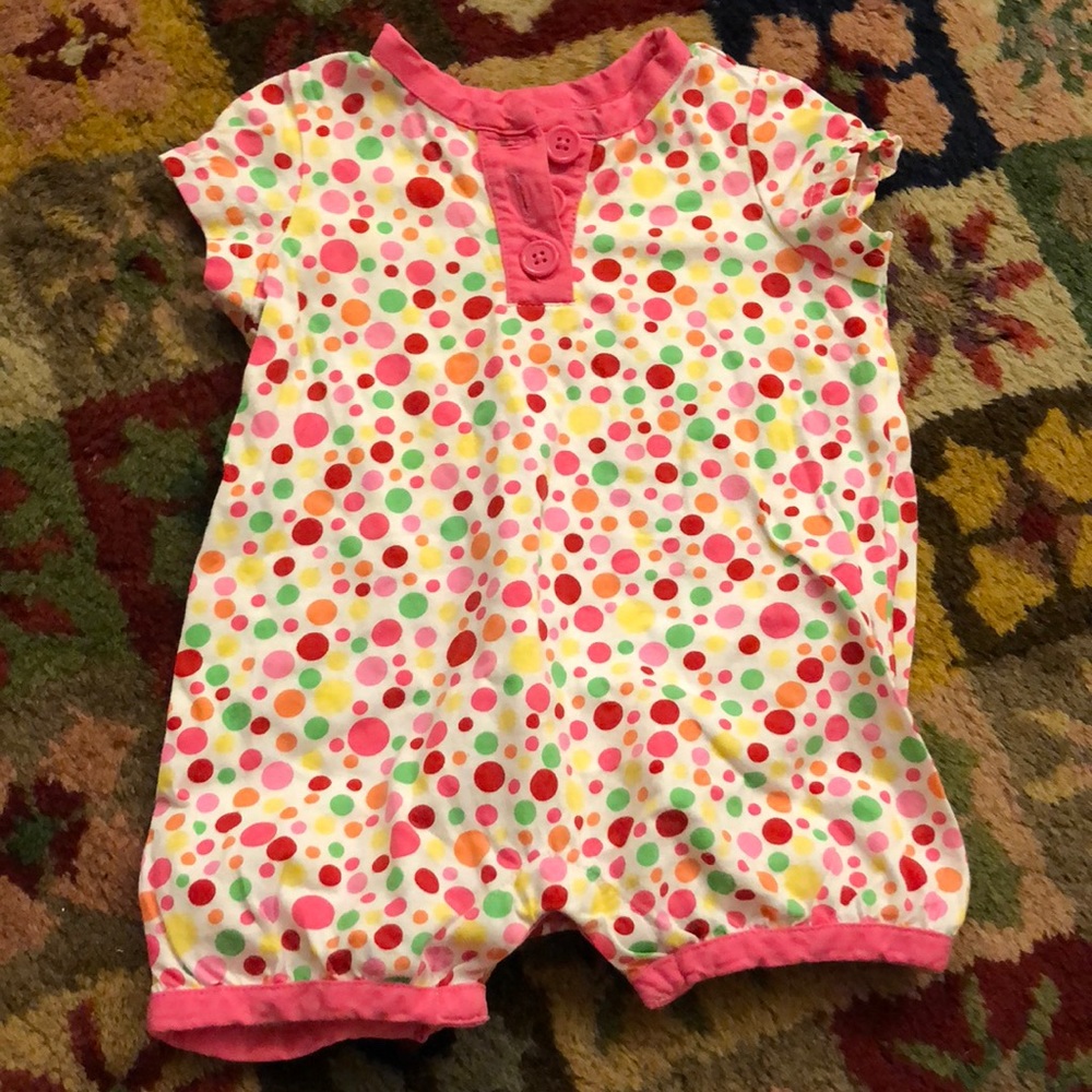Hanna andersson romper polka dot